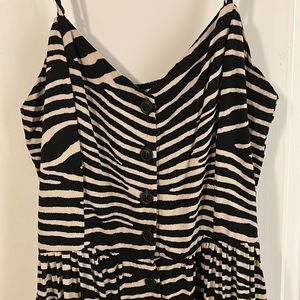 Zebra Dress (midi)